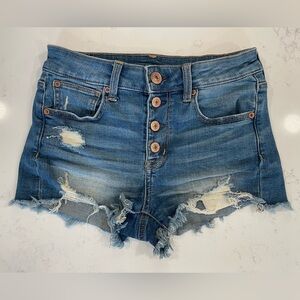American Eagle Women’s Hi-Rise Shortie Super Stretch Size 2
